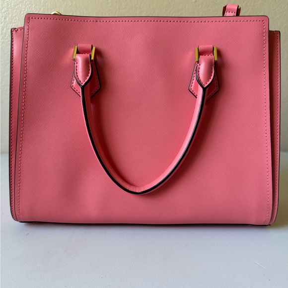 Michael Kors Pink Coral Tote Bag - Picture 5 of 13